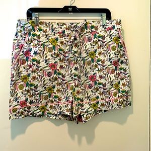 BODEN Floral Print Pajama Shorts